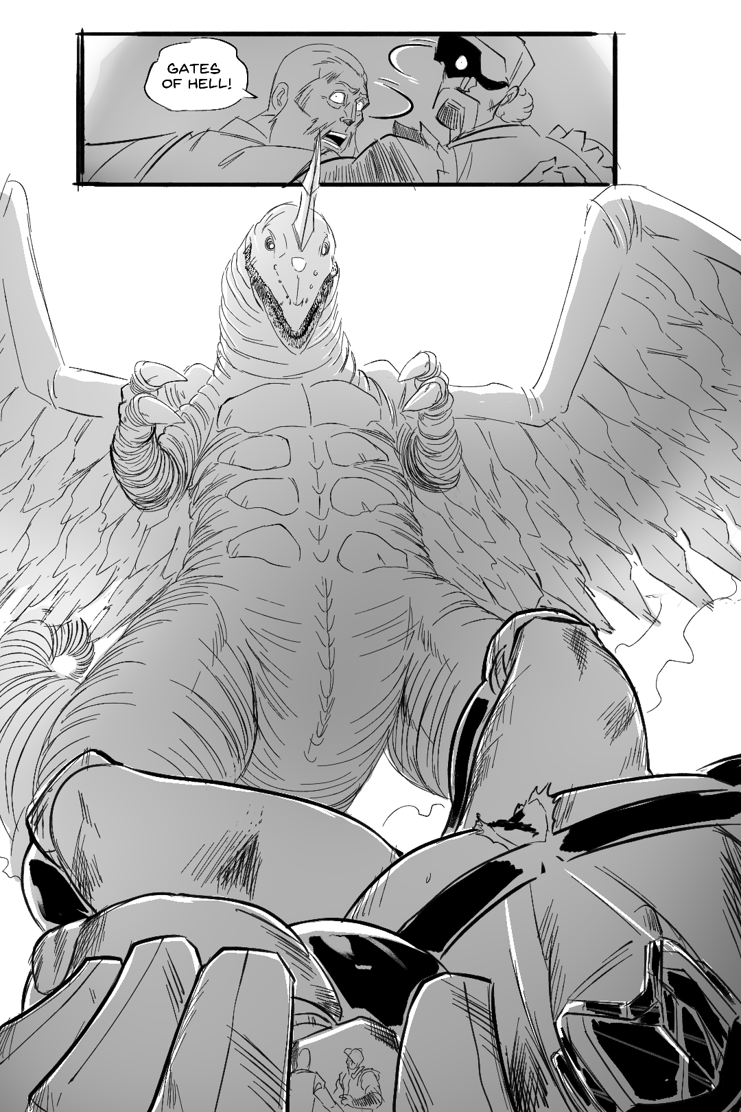 The Gloves Are Off panel 4